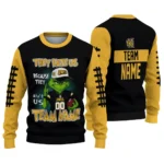 Kennesaw State Owls Sweater Customized Grinch Fierce Gold Best Selling