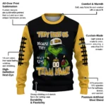 Kennesaw State Owls Sweater Customized Grinch Fierce Gold Best Selling