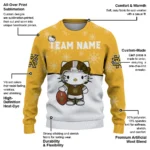 Kennesaw State Owls Sweater Personalized Hello Kitty Gold Best Selling