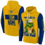 Kent State Golden Flashes Hoodie Customized Grinch Fierce Navy Blue Best Selling