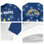 Kent State Golden Flashes Sweater Customized Hello Kitty Navy Blue Best Selling