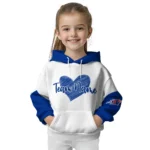La Tech Hoodie Personalized Scribble Heart Blue White Best Selling