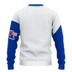 La Tech Sweater Custom Heart Sketch Blue White Best Selling