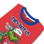 La Tech Sweater Personalized Grinch Fierce Blue Best Selling