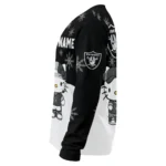 Las Vegas Raiders Sweater Personalized Hello Kitty Black Best Selling