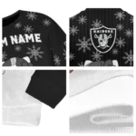 Las Vegas Raiders Sweater Personalized Hello Kitty Black Best Selling