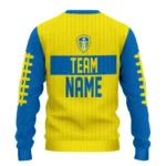 Leeds United Sweater Customized Grinch Fierce Blue Best Selling