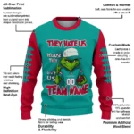 Liverpool Sweater Personalized Grinch Fierce Red Best Selling