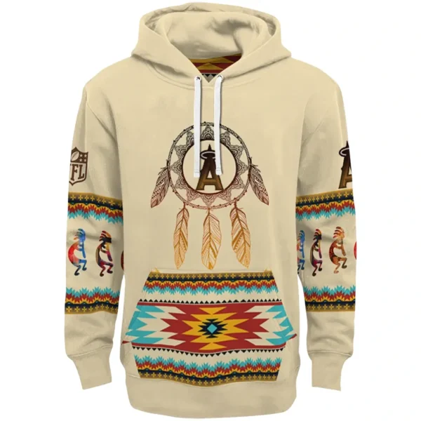 Los Angeles Angels Hoodie Custom Dreamcatcher Feathers Best Selling