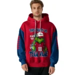 Los Angeles Angels Hoodie Custom Grinch Fierce Blue Best Selling