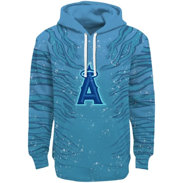 Los Angeles Angels Hoodie Personalized Tiger Pattern Best Selling