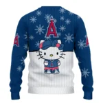 Los Angeles Angels Sweater Custom Hello Kitty Blue Best Selling