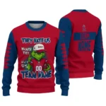 Los Angeles Angels Sweater Personalized Grinch Fierce Blue Best Selling