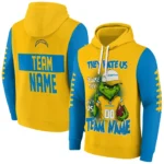 Los Angeles Chargers Hoodie Custom Grinch Fierce Blue Best Selling
