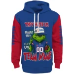 Los Angeles Clippers Hoodie Custom Grinch Fierce Red Best Selling