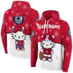 Los Angeles Clippers Hoodie Customized Hello Kitty Red Best Selling