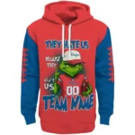 Los Angeles Dodgers Hoodie Customized Grinch Fierce Blue Best Selling