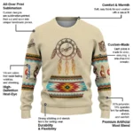 Los Angeles Dodgers Sweater Custom Dreamcatcher Feathers Best Selling