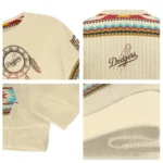 Los Angeles Dodgers Sweater Custom Dreamcatcher Feathers Best Selling