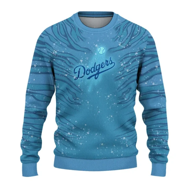 Los Angeles Dodgers Sweater Personalized Tiger Pattern Best Selling