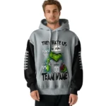 Los Angeles Kings Hoodie Customized Grinch Fierce Black Best Selling