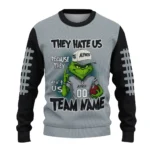 Los Angeles Kings Sweater Custom Grinch Fierce Black Best Selling