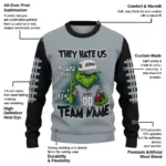Los Angeles Kings Sweater Custom Grinch Fierce Black Best Selling