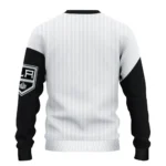 Los Angeles Kings Sweater Customized Heart Sketch Black White Best Selling