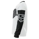Los Angeles Kings Sweater Customized Heart Sketch Black White Best Selling