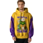 Los Angeles Lakers Hoodie Customized Grinch Fierce Purple Best Selling