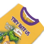 Los Angeles Lakers Sweater Custom Grinch Fierce Purple Best Selling