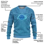 Los Angeles Lakers Sweater Personalized Tiger Pattern Best Selling