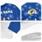 Los Angeles Rams Sweater Customized Hello Kitty Blue Best Selling
