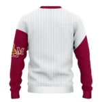 Louisiana Monroe Warhawks Sweater Customized Heart Sketch Red White Best Selling