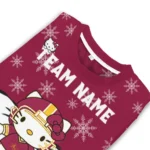Louisiana Monroe Warhawks Sweater Customized Hello Kitty Red Best Selling