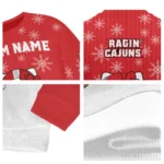 Louisiana Ragin Cajuns Sweater Customized Hello Kitty Red Best Selling
