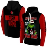 Louisville Cardinals Hoodie Personalized Grinch Fierce Red Best Selling