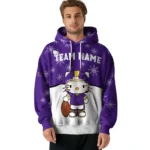 Lsu Tigers Hoodie Customized Hello Kitty Purple Best Selling