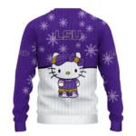Lsu Tigers Sweater Custom Hello Kitty Purple Best Selling