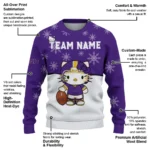 Lsu Tigers Sweater Custom Hello Kitty Purple Best Selling