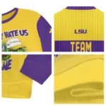 Lsu Tigers Sweater Personalized Grinch Fierce Purple Best Selling