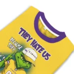 Lsu Tigers Sweater Personalized Grinch Fierce Purple Best Selling