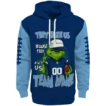 Manchester City Hoodie Customized Grinch Fierce Sky Blue Best Selling