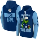 Manchester City Hoodie Customized Grinch Fierce Sky Blue Best Selling