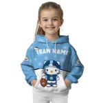 Manchester City Hoodie Personalized Hello Kitty Sky Blue Best Selling