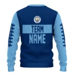 Manchester City Sweater Custom Grinch Fierce Sky Blue Best Selling