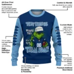 Manchester City Sweater Custom Grinch Fierce Sky Blue Best Selling
