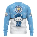 Manchester City Sweater Customized Hello Kitty Sky Blue Best Selling