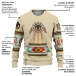 Manchester United Sweater Customized Dreamcatcher Feathers Best Selling