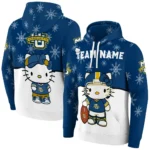 Marquette Golden Eagles Hoodie Customized Hello Kitty Blue Best Selling